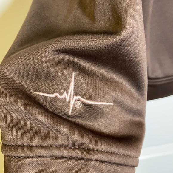 Habit brown and pink cedar branch hooded jackets - Picture 8 of 12